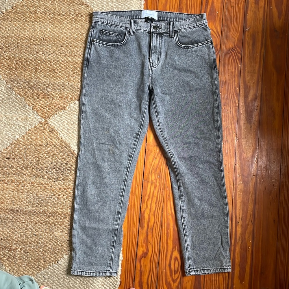 Current/Elliott Charcoal Jeans